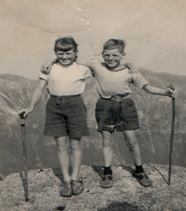1957 Goat fell as a family we did all the hills no gear!