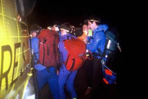 A Rescue at Night in Strathfarrar intersting in the dark