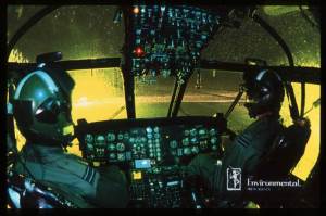 Night flying with Night Vision googles interesting times - for us all!