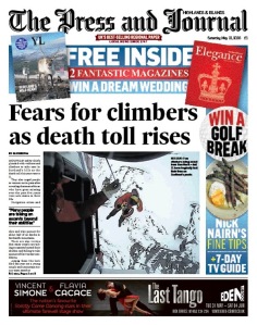My local paper Headline today
