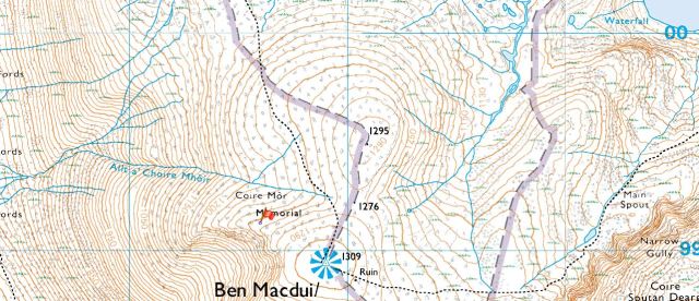 Ben Macdui and the Memorail